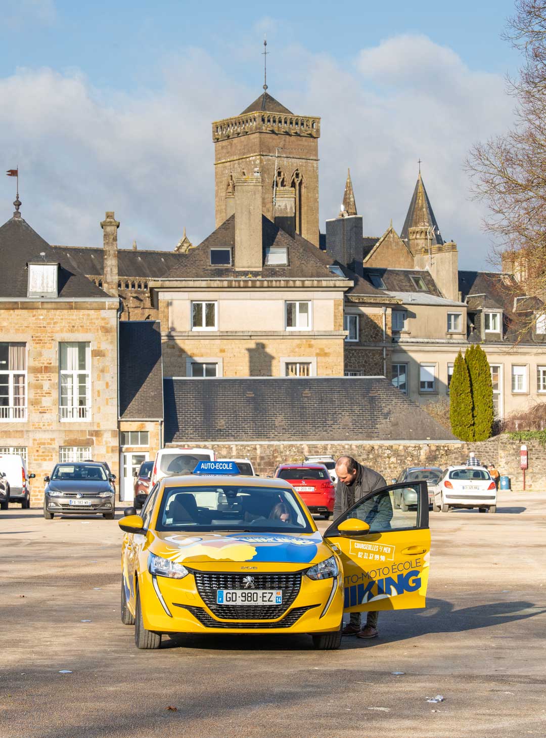 auto-moto école viking vire normandie portrait moniteur